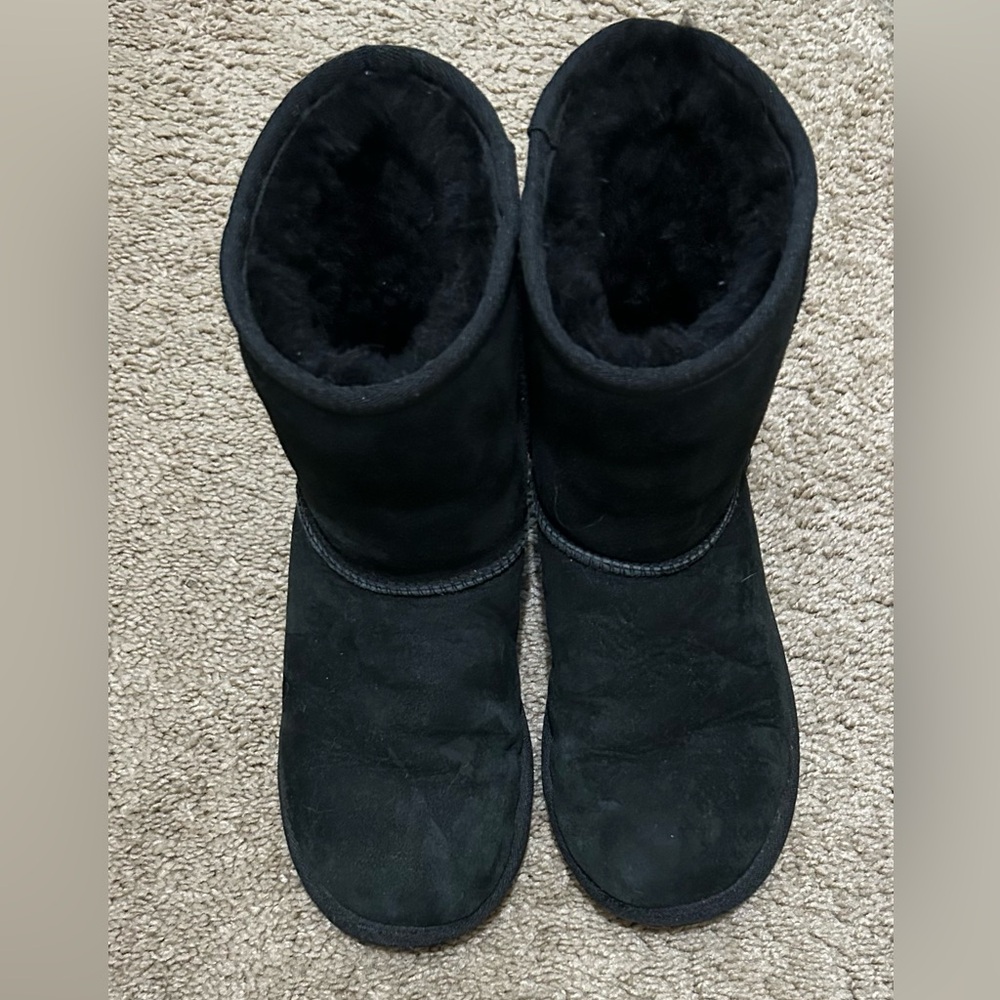 Black Suede Ugg Boots
